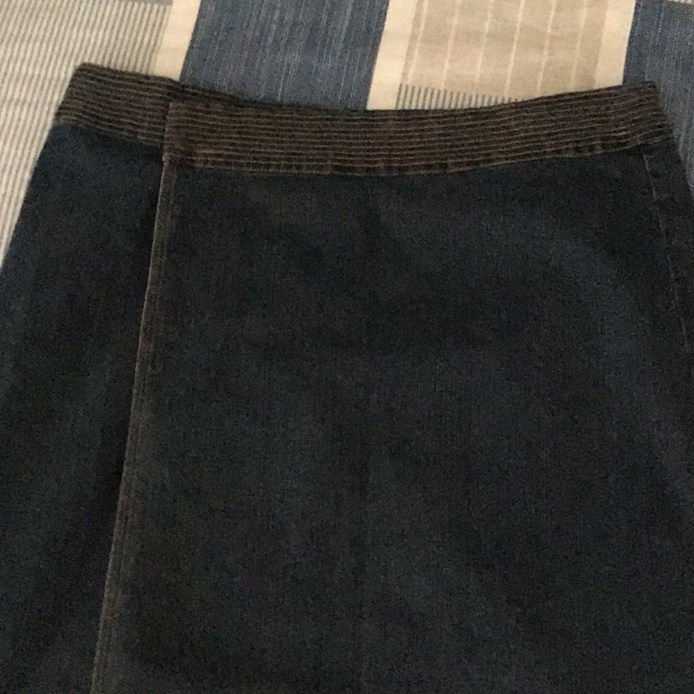 Gloria Vanderbilt Blue Pencil Skirt for Work